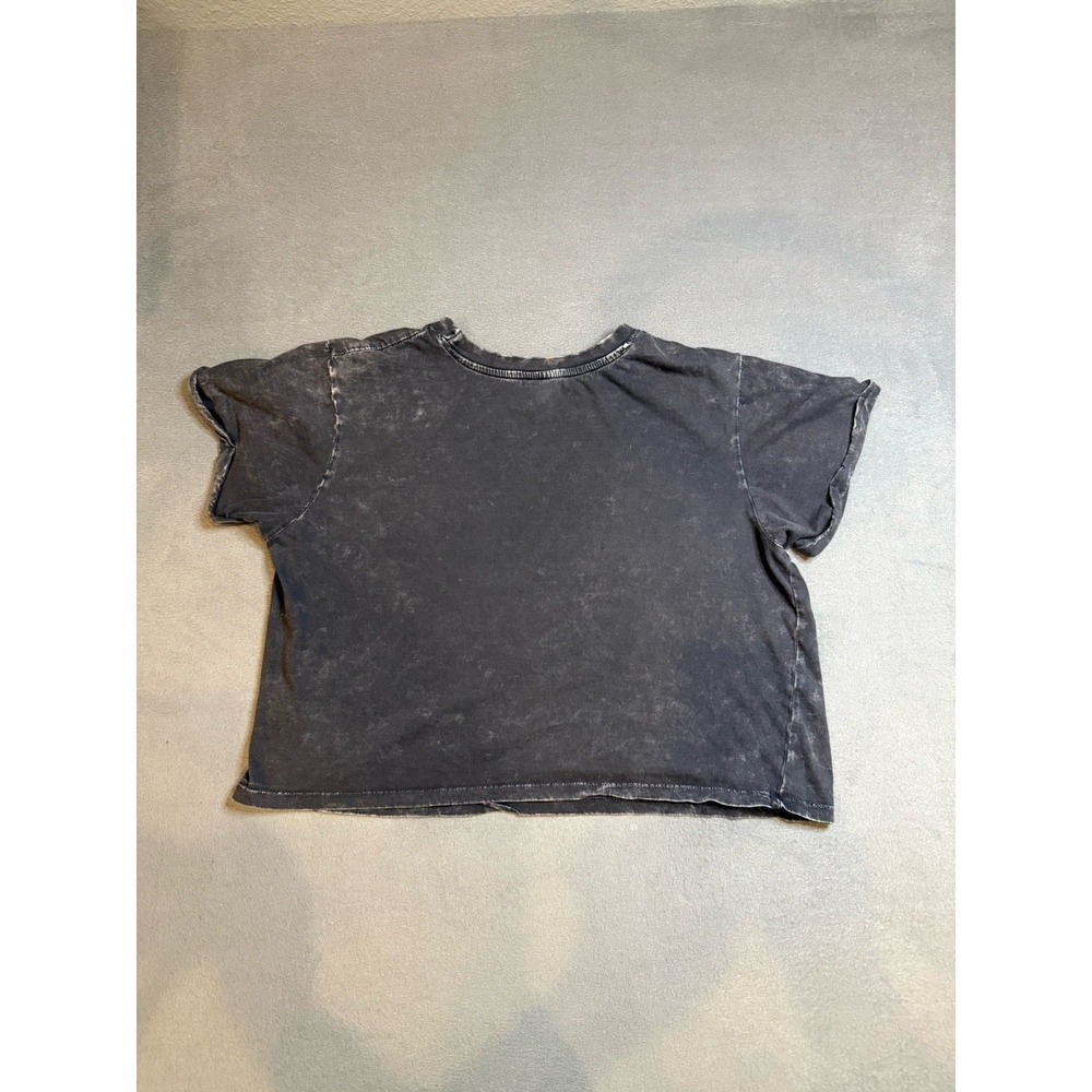 Women's Boho Skeleton Dance Crop Top – Retro Festival Style Shirt - Picture 6 of 6